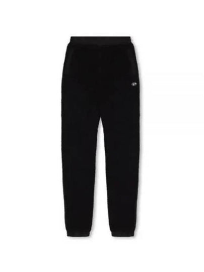 Fleece Nylon Track Pants Black - DIESEL - BALAAN 2