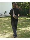 Stitched Hobo Cross Bag Gray - THE GREEN LAB - BALAAN 6