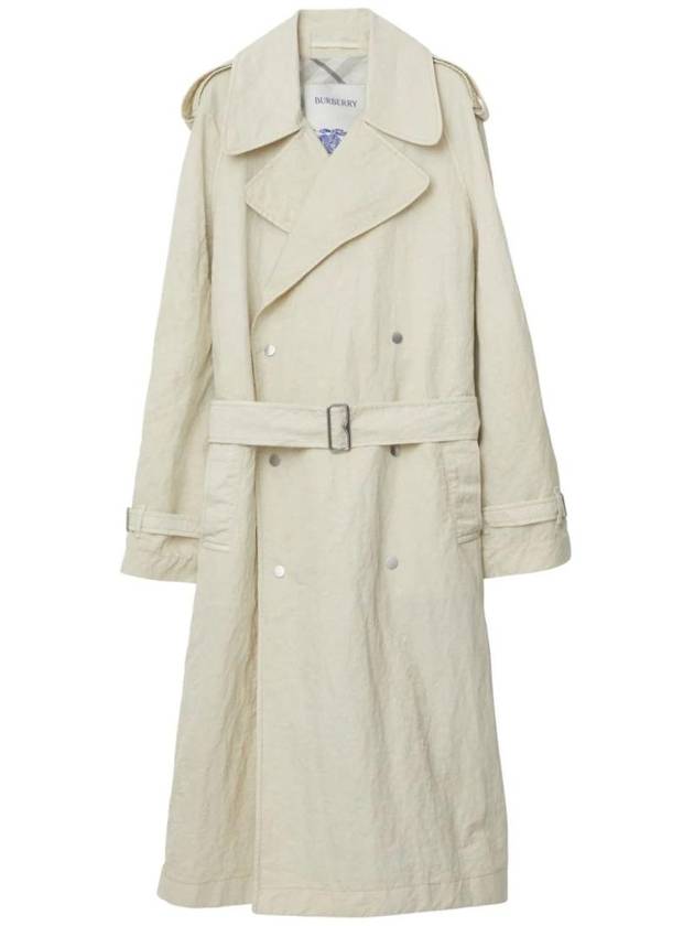 double-breasted belted trench coat 8084103 - BURBERRY - BALAAN 1