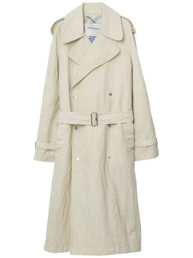 double-breasted belted trench coat 8084103 - BURBERRY - BALAAN 1