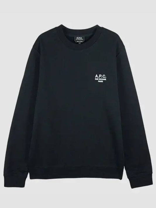 Men s Rider Logo Sweatshirt Black COEZD H27699 1061854 - A.P.C. - BALAAN 1