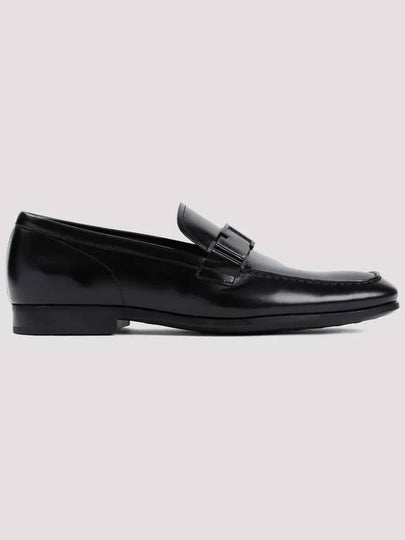 T Timeless Logo Loafers Black - TOD'S - BALAAN 2