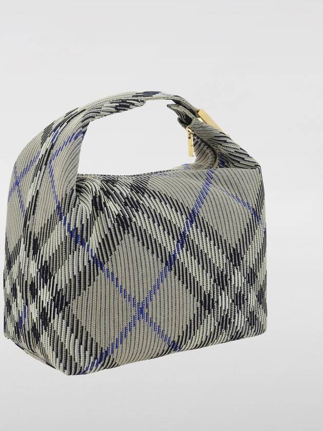 Peg Duffel Check Medium Tote Bag Lichen - BURBERRY - BALAAN 3