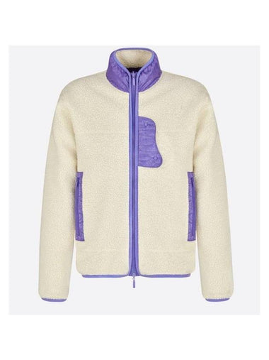 Homme Oblique Double Sided Searing Jacket Purple White - DIOR - BALAAN 1