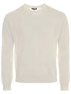 Virgin Wool Knit Top White - HERNO - BALAAN 3