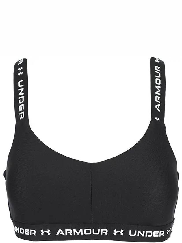 Women's Crossback Low Sports Bra Black - UNDER ARMOUR - BALAAN 3