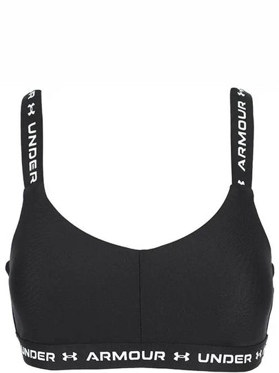 Women's Crossback Low Sports Bra Black - UNDER ARMOUR - BALAAN 2