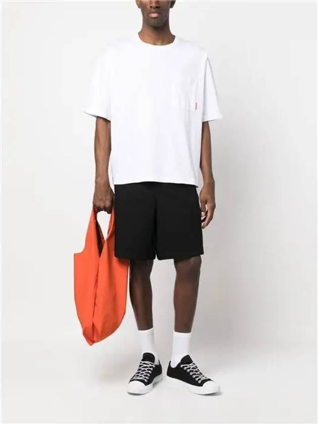 Pink Label Crew Neck Short Sleeve T-Shirt White - ACNE STUDIOS - BALAAN 3