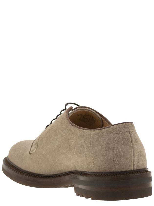 Suede derby - BRUNELLO CUCINELLI - BALAAN 3