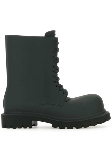 Men's Steroid Wolker Boots Dark Green - BALENCIAGA - BALAAN 1