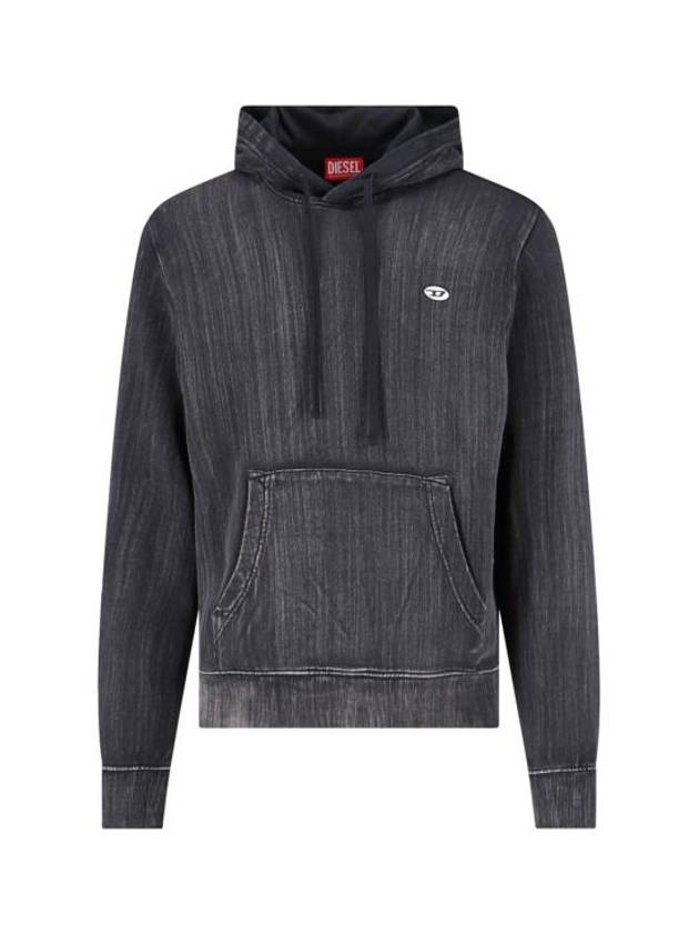 hooded sweatshirt A14822 0QKAU 9XX - DIESEL - BALAAN 1