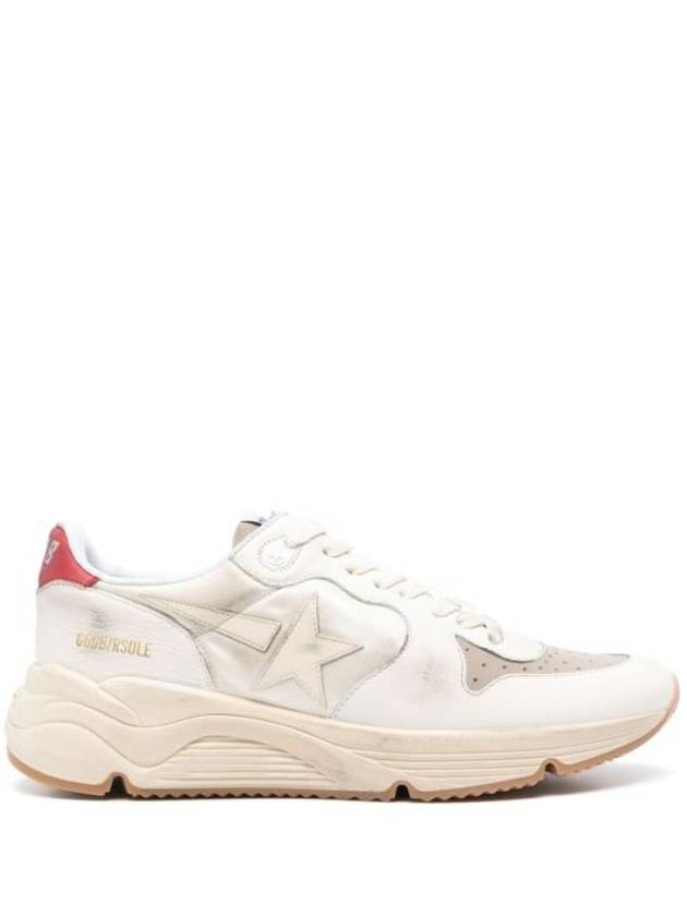 Running Sole Leather Low Top Sneakers White - GOLDEN GOOSE - BALAAN 2