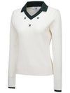 Official W LOGO POINT CABLE SWEATER OW - ANEWGOLF - BALAAN 3