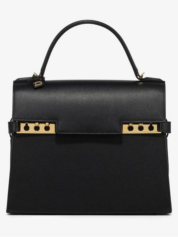 Delvaux Tempete MM Silky Calf Black - DELVAUX - BALAAN 1