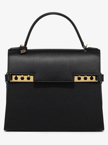 Delvaux Tempete MM Silky Calf Black - DELVAUX - BALAAN 1