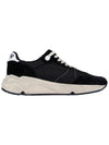 Men's Running Sole Low Top Sneakers Black - GOLDEN GOOSE - BALAAN 5