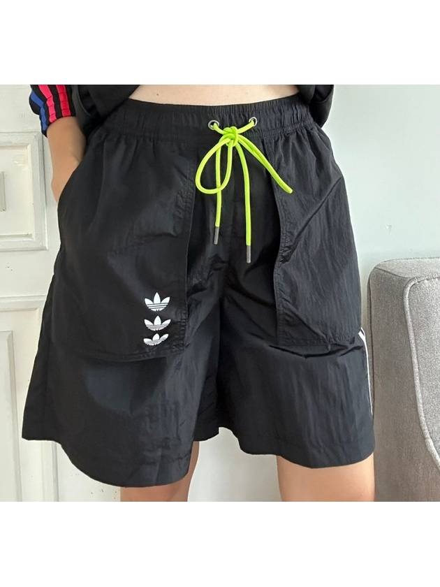 Triple Neon Pocket Shorts Black - ADIDAS - BALAAN 2