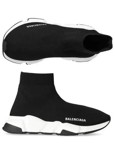 Speed Trainer High Top Sneakers Black - BALENCIAGA - BALAAN 2