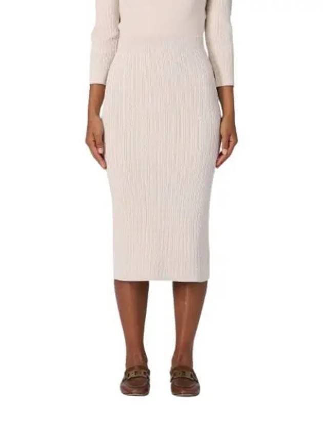 Ginosa Pencil Skirt Ivory - MAX MARA - BALAAN 2