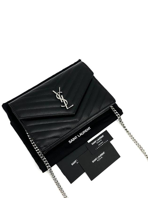 Monogram Envelope WOC Cross Bag 393953 - SAINT LAURENT - BALAAN 1