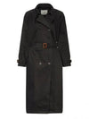 Edenna Trench Coat Black - ISABEL MARANT - BALAAN 2