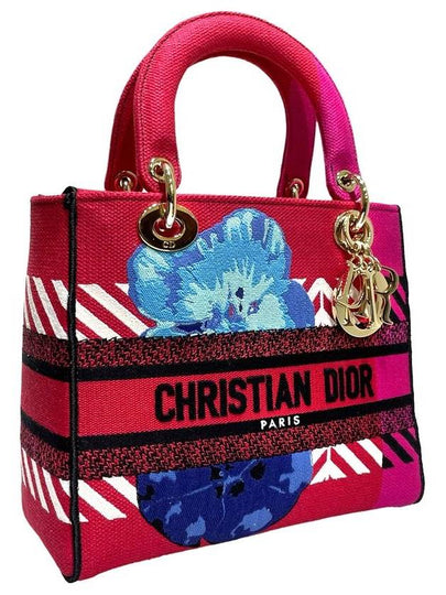 Women s M0565OROO M885 De Light Flower Lady Medium Tote Bag Strap - DIOR - BALAAN 2