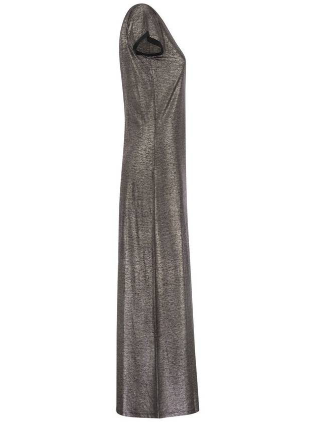 Dress with back neckline - MAJESTIC FILATURES - BALAAN 3