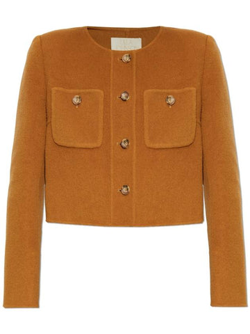 Ulla Johnson Wool Jacket Eve, Women's, Brown - ULLA JOHNSON - BALAAN 1