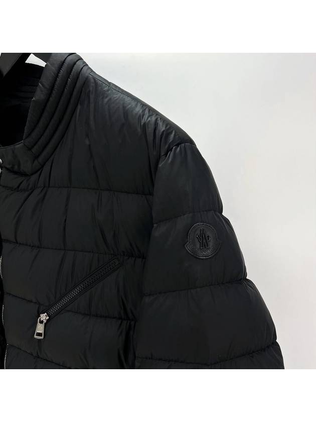 Black Waffen Rider Padded Jacket Size 5 - MONCLER - BALAAN 6