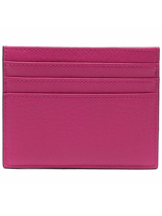 Logo Zipper Card Wallet Pink - MULBERRY - BALAAN 5