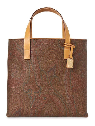 Women's Paisley Tote Bag Brown - ETRO - BALAAN 1