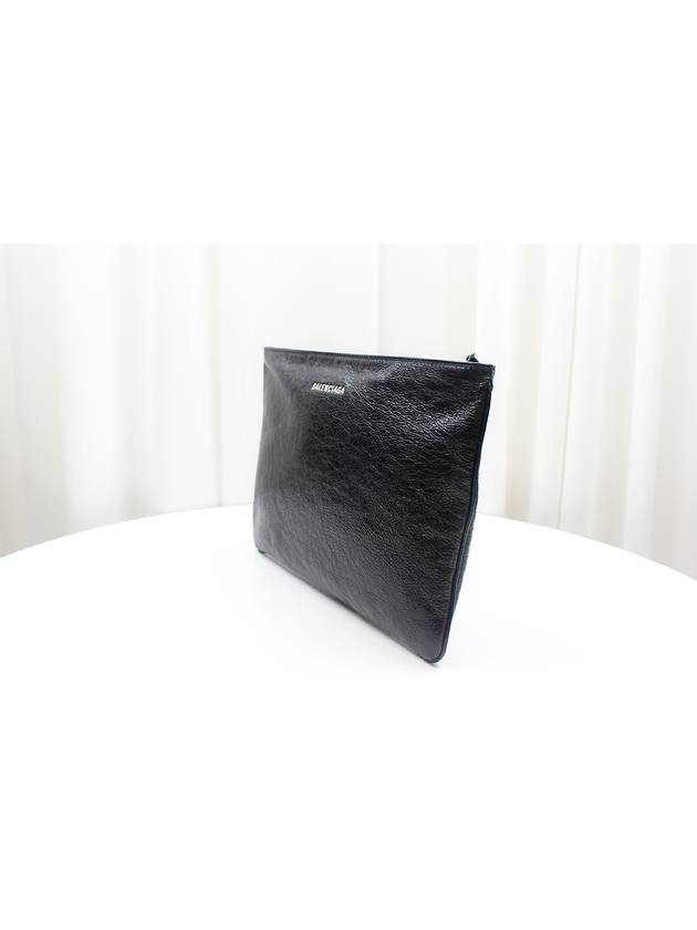 Explore Black Leather Clutch 535334 - BALENCIAGA - BALAAN 3