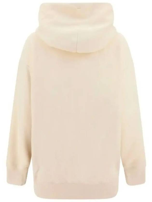 Beige Women s Hoodie 8G00011 899RB 034 - MONCLER - BALAAN 4