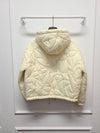 Used luxury goods Lewis It 36 White reversible quilted monogram padded jumper - LOUIS VUITTON - BALAAN 4