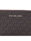 Large Logo Continental Long Wallet Brown - MICHAEL KORS - BALAAN 7