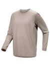 Men's Cormac Crew LS Long Sleeve T-Shirt Beige - ARC'TERYX - BALAAN 2