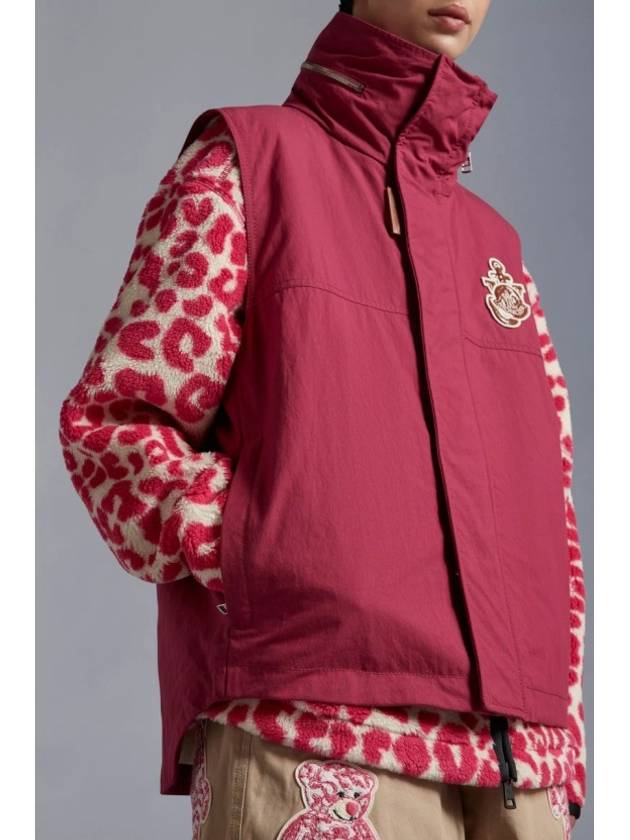 Tryfan Down Vest Light Pink - MONCLER - BALAAN 3