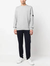 Men's Diagonal Raised Fleece Track Pants Navy - CP COMPANY - BALAAN 6