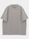 Men's Eternal ETERNAL Crew Neck Short Sleeve T-Shirt Gray - FEAR OF GOD - BALAAN 2