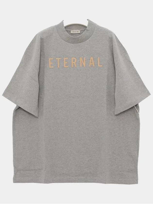 Men's Eternal ETERNAL Crew Neck Short Sleeve T-Shirt Gray - FEAR OF GOD - BALAAN 2