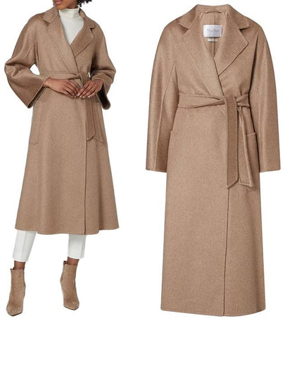 Labbro Ludmilla Iconic Cashmere Single Coat Beige - MAX MARA - BALAAN 2