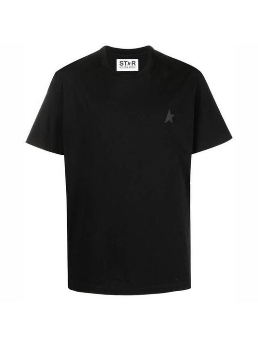 Star Collection Short Sleeve T-Shirt Black - GOLDEN GOOSE - BALAAN 1