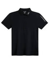 Women's Tour Tech Golf Polo Black - J.LINDEBERG - BALAAN 2