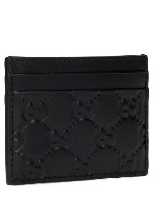 Signature GG 2-tier card wallet black - GUCCI - BALAAN 5