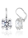 Millenia Drop Earrings Silver - SWAROVSKI - BALAAN 3