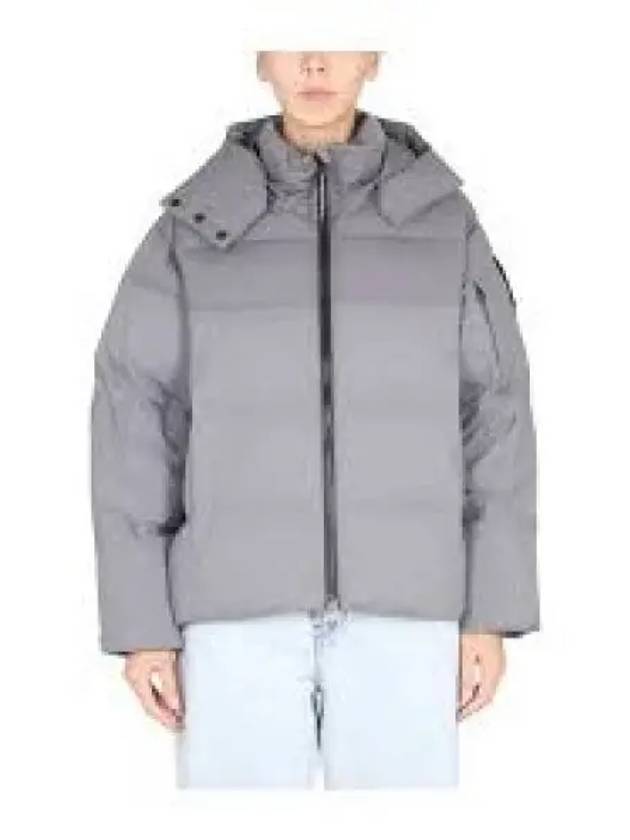 Yateshi Una puffer jacket gray UNACONCRETE 1239750 - NOBIS - BALAAN 1