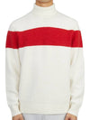 Wool Alpaca Golf Turtleneck White - J.LINDEBERG - BALAAN 2