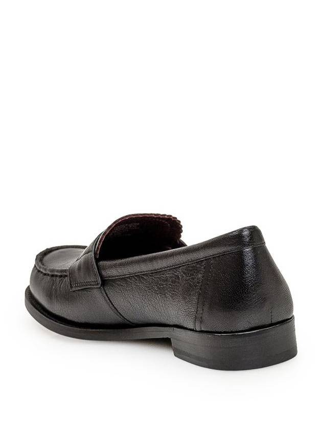 Logo Plaque Perry Loafers Black - TORY BURCH - BALAAN 4