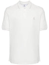 logo embroidered polo shirt ME8549779G - BRUNELLO CUCINELLI - BALAAN 1