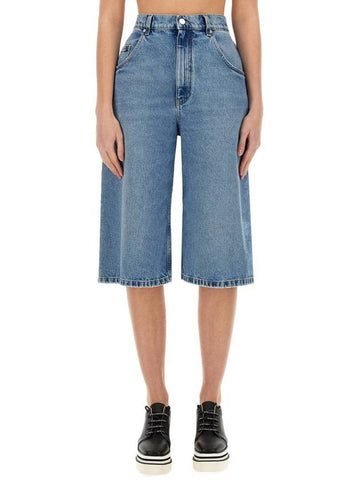 Stella McCartney Denim Bermuda Shorts - STELLA MCCARTNEY - BALAAN 1